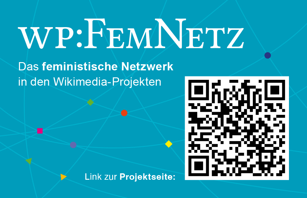 Buntgemusterte Visitenkarte mit QR-Code